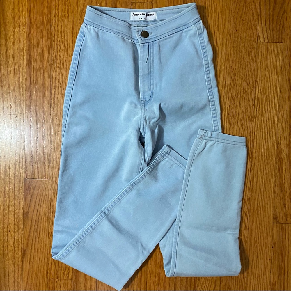 American Apparel Easy Jeans - Light Blue